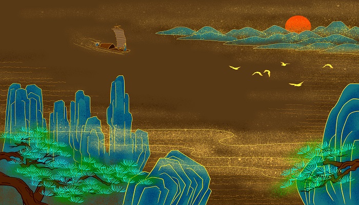 白日依山尽的尽是什么意思 白日依山尽的尽是指什么意思