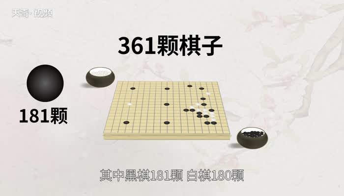 围棋有多少颗棋子 围棋中总共有几颗棋子