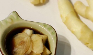 米醋泡生姜有什么功效 米醋泡生姜有什么功效作用