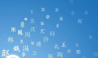 罕见姓氏排名 罕见姓氏排名694位