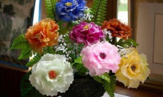 丝网花制作方法 蓝色妖姬丝网花制作方法