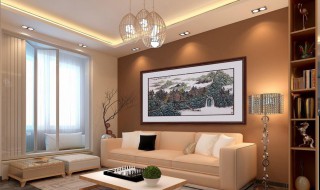 客厅山水画风水讲究（客厅山水画风水讲究 鸿运当头）