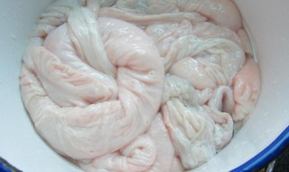 如何清洗猪肠子（如何清洗猪肠子更干净）