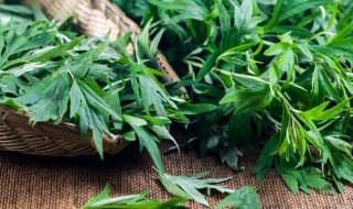 艾草挂门中间吗（艾草挂门里面还是外面）