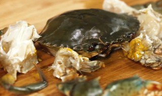 青蟹的清理方法（青蟹的清理方法视频）