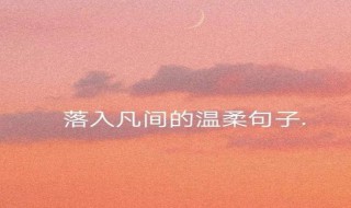 安静唯美有哲理的句子 安静唯美有哲理的句子简短