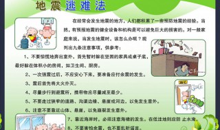 地震小知识和小常识（地震小知识和小常识视频）