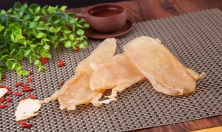 什么是鱼鳔（什么是鱼鳔加工干制而成）