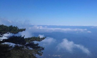 大别山主峰海拔多少米（大别山顶峰海拔）