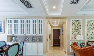 进门对面墙上挂什么好 客厅进门对面墙上挂什么好