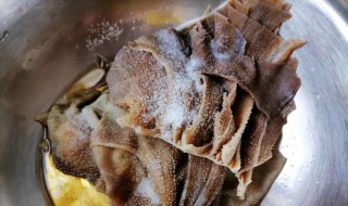 牛百叶怎么洗才能干净 牛百叶怎么洗才能干净视频 谢谢