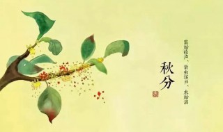 秋分什么时候 秋分什么时候结束