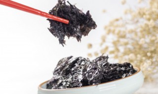 紫菜变色还能吃吗（紫菜变色还能吃吗图片）