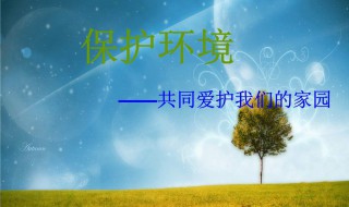 我们应该怎样保护环境（作为中学生我们应该怎样保护环境）