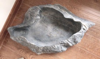 怎样介绍灵璧石做的花盆鱼缸 怎样介绍灵璧石做的花盆鱼缸图片