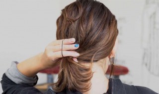 扎马尾简单好看的步骤 自己剪成短马尾最简单方法