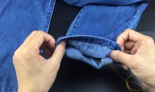 堆积裤脚方法 堆积裤子