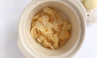 花胶怎样泡发 花胶怎样泡发最好