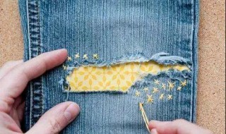 衣服小洞补法（衣服小洞补法图解）