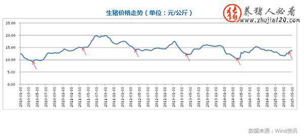 2015年猪周期启动