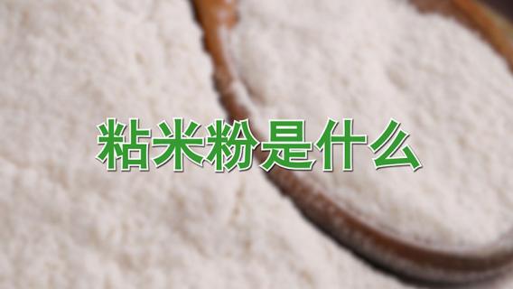 粘米粉是什么（粘米粉是什么粉）