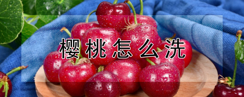 樱桃怎么洗（樱桃怎么洗才能把虫干净）