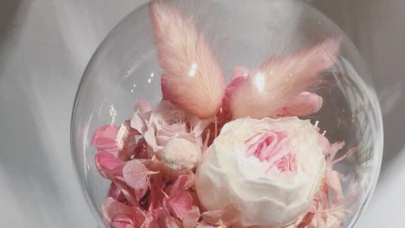 永生花怎么做 蓝色妖姬永生花怎么做