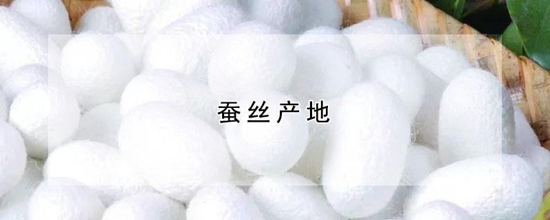 蚕丝产地 我国三大蚕丝产地