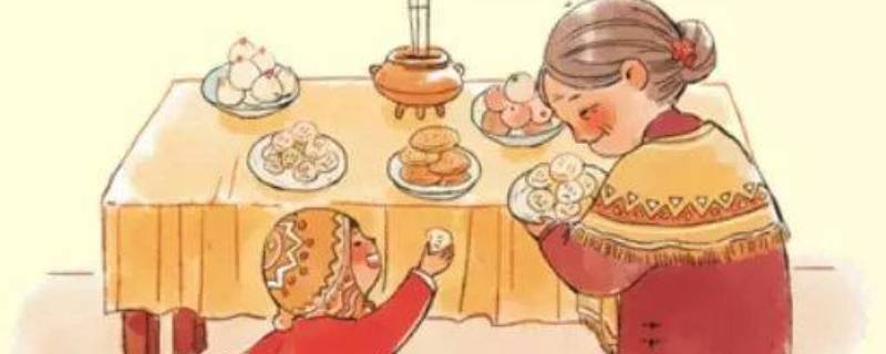 关于年俗的传说（关于年俗的传说英语）