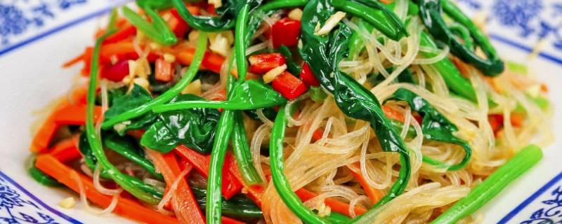菠菜粉丝怎么做（肉沫菠菜粉丝怎么做）