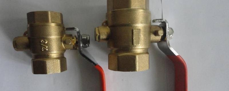 一字水阀横着开还是关（一字水阀横着开还是关好）