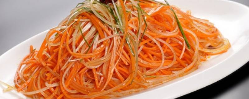 红萝卜炒粉丝怎么炒好吃（红萝卜炒粉丝怎么做）