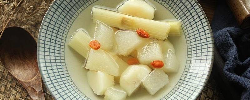 甘蔗可以和梨子煮水吗（甘蔗可以和梨子煮水吗功效）