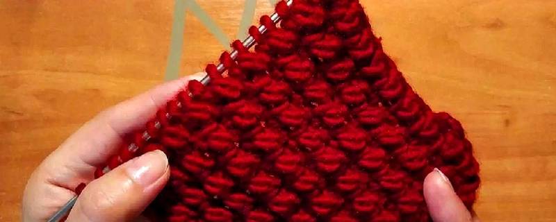 织围巾如何结尾 织围巾如何结尾图解视频