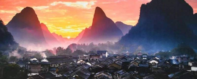 广西黄姚古镇在哪里（广西黄姚古镇,享受慢旅行的乐趣）