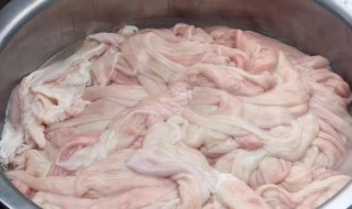 怎样清洗猪大肠最干净（怎样清洗猪大肠最干净图片）