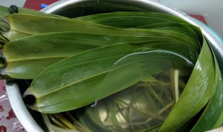 怎么煮粽子叶子不变色不干（怎样煮粽子叶子不变色）